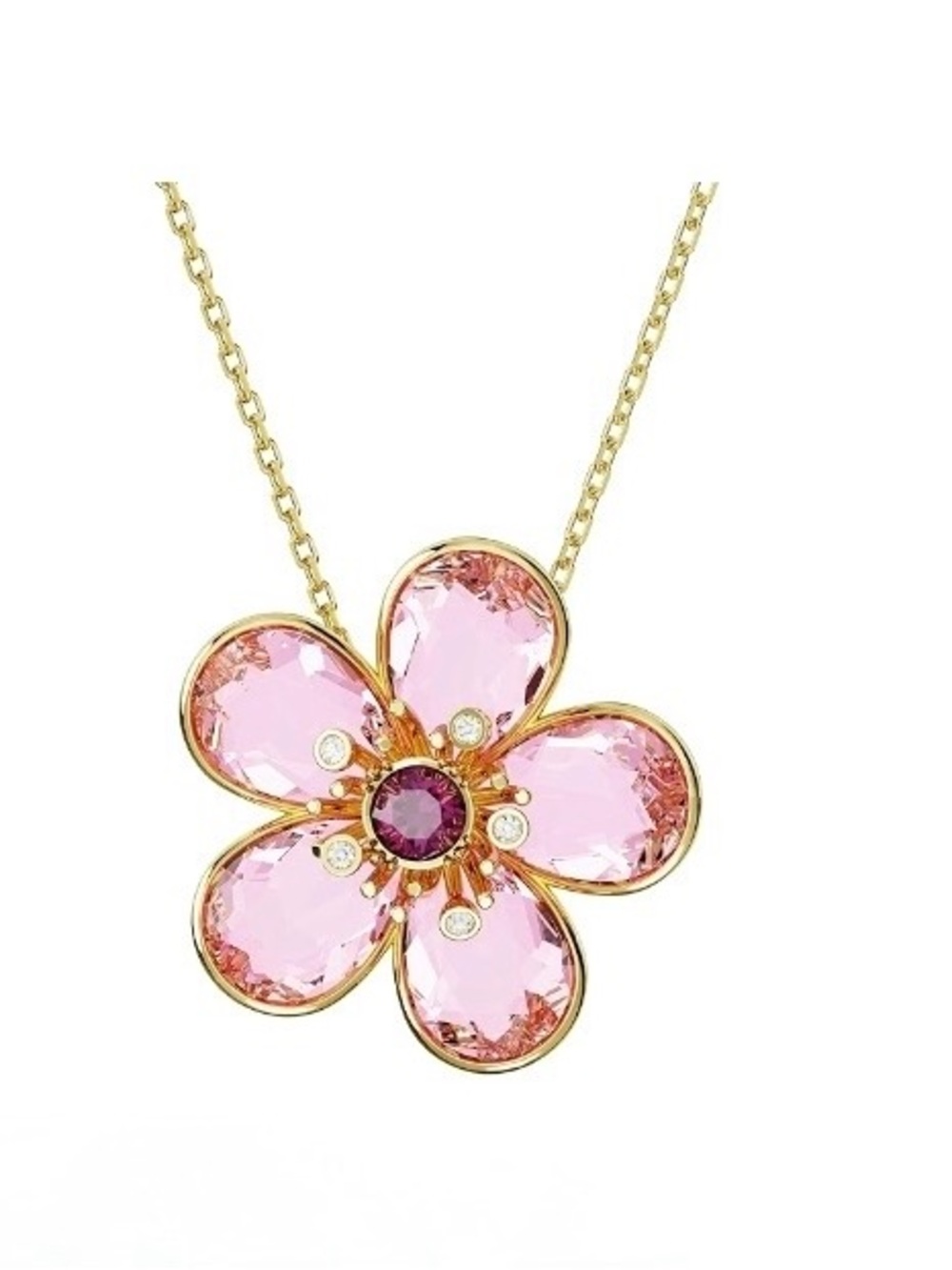Swarovski Gold Plated Florere Pendant.